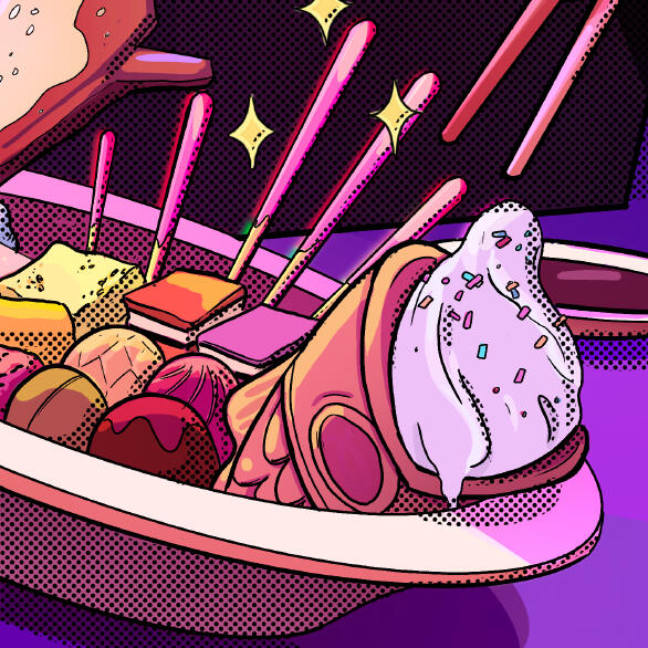 psychic shop interior